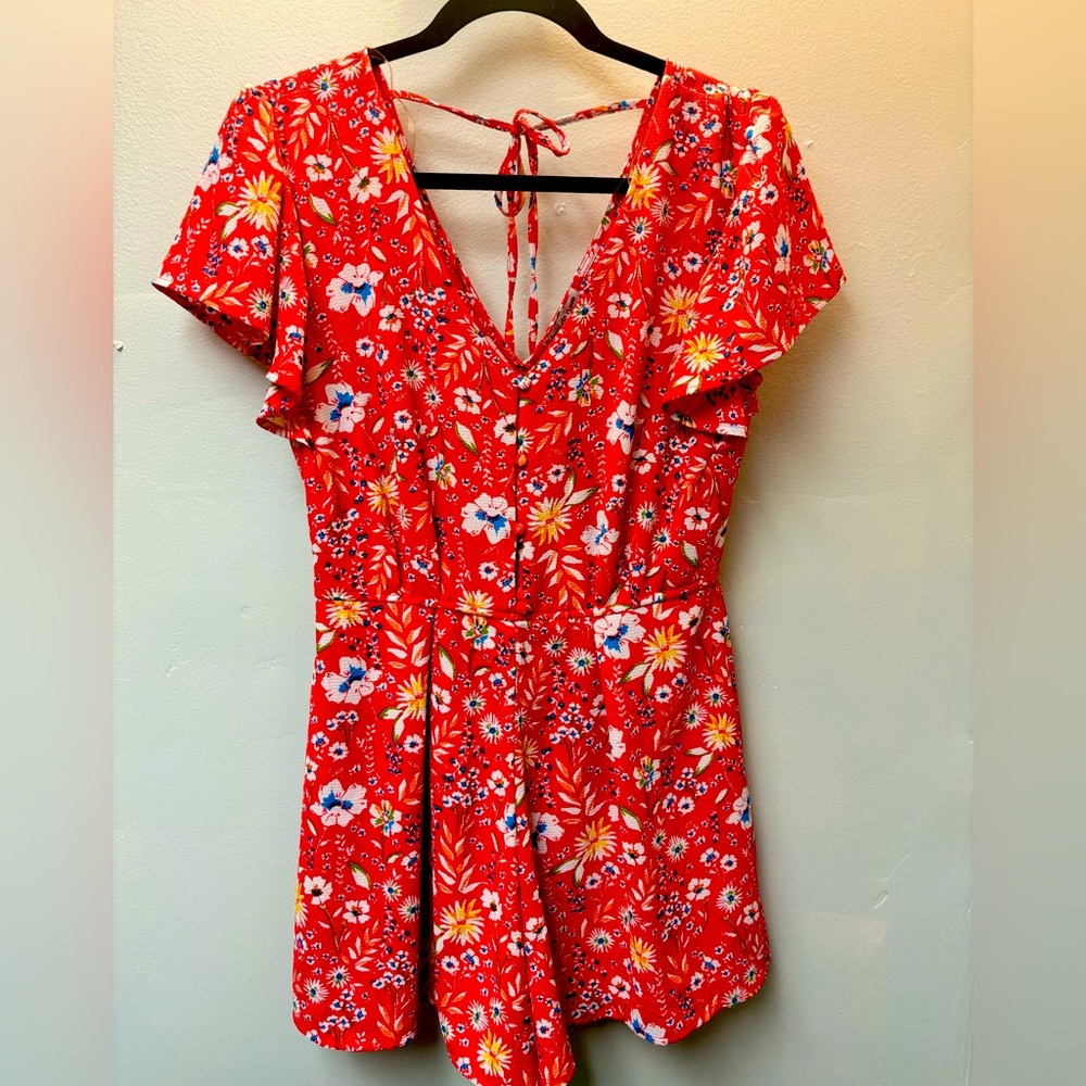 Floral romper